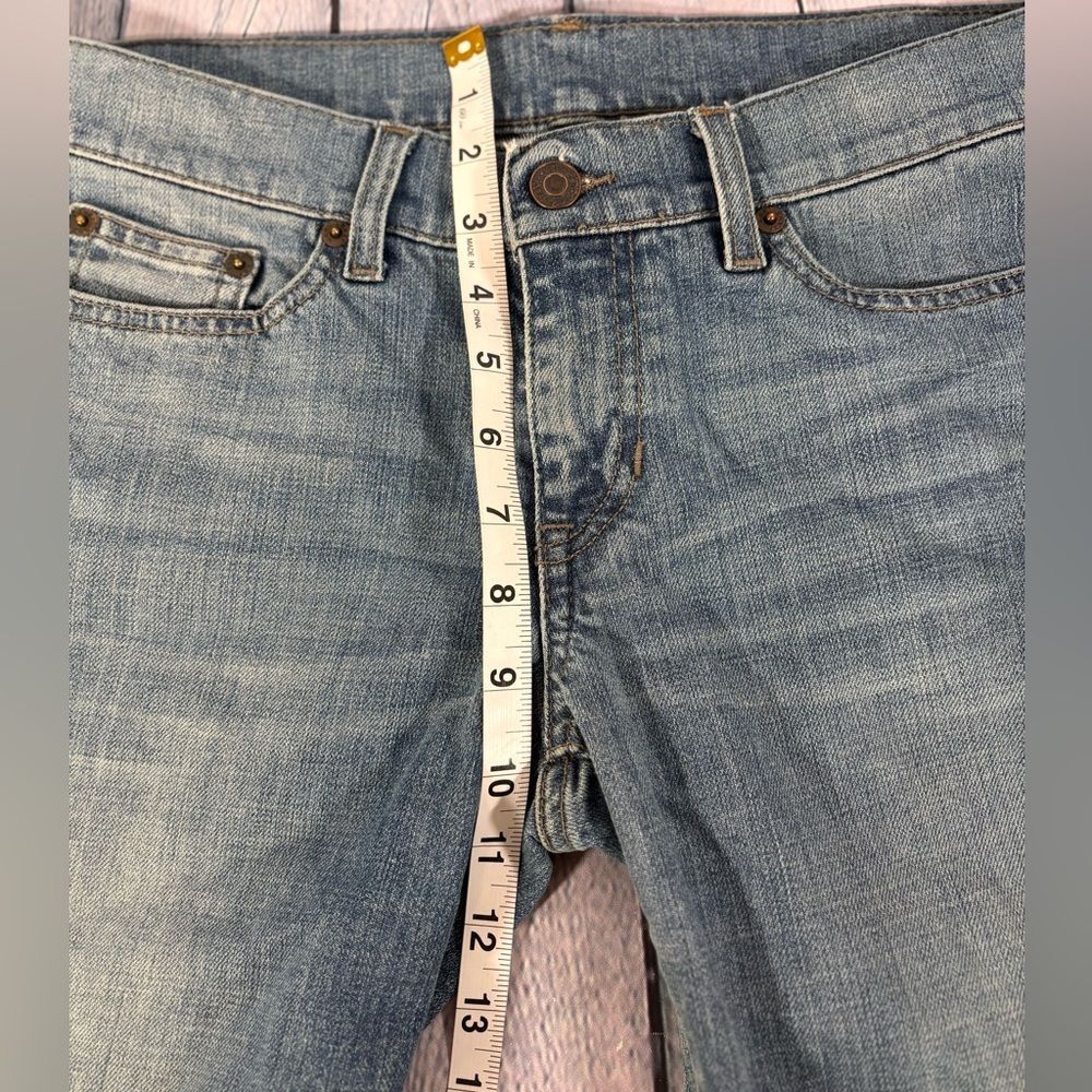 Gap Light Wash Y2K Retro Cowgirl Western Preppy Rocker Low Rise Flare Jeans 31 - Picture 8 of 10
